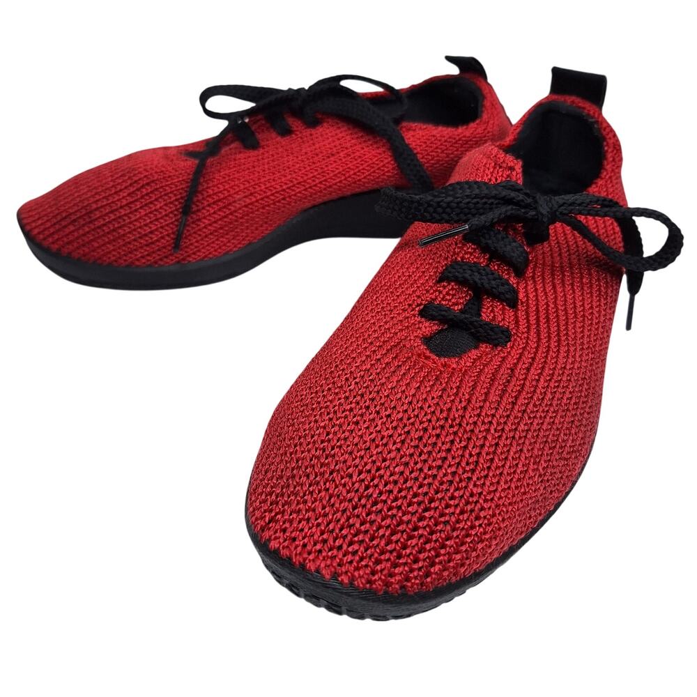 Arcopedico Women LS Titanium Knit Lace Up Oxford Sneaker Mesh Comfort 39 US8-8.5